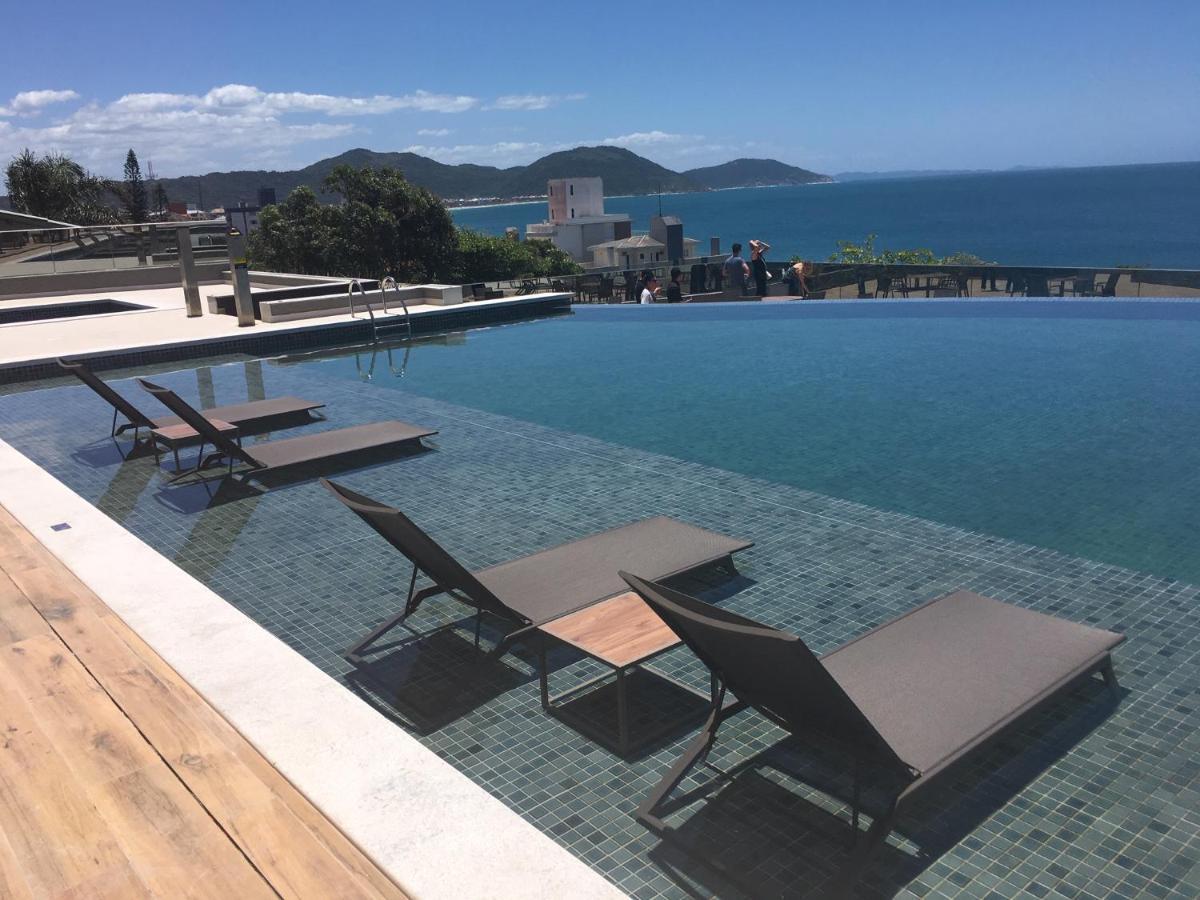 Apartamento Design Com Piscina E Vista Espetacular Флорианополис Экстерьер фото